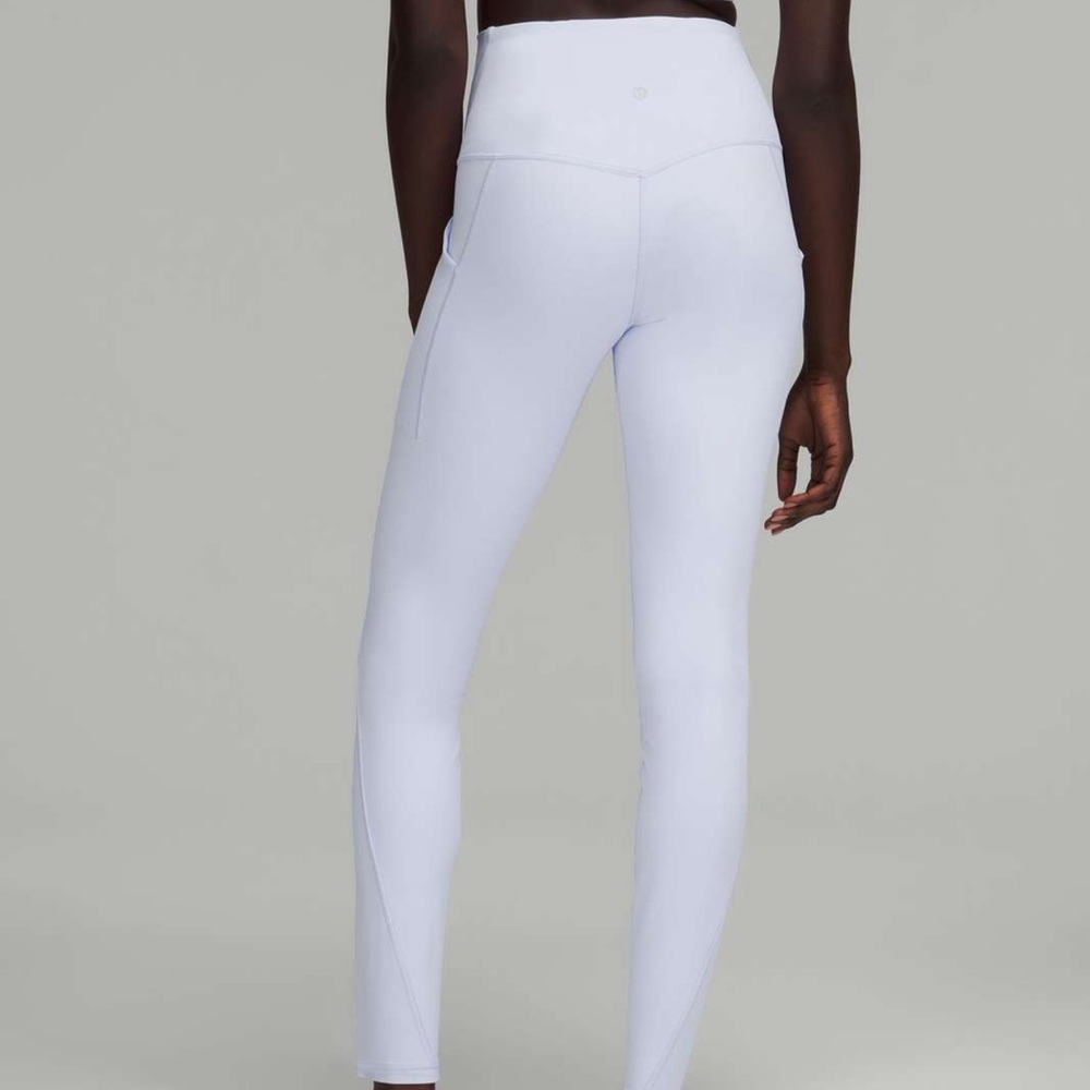 Lululemon align full length with pockets pastel blue 4